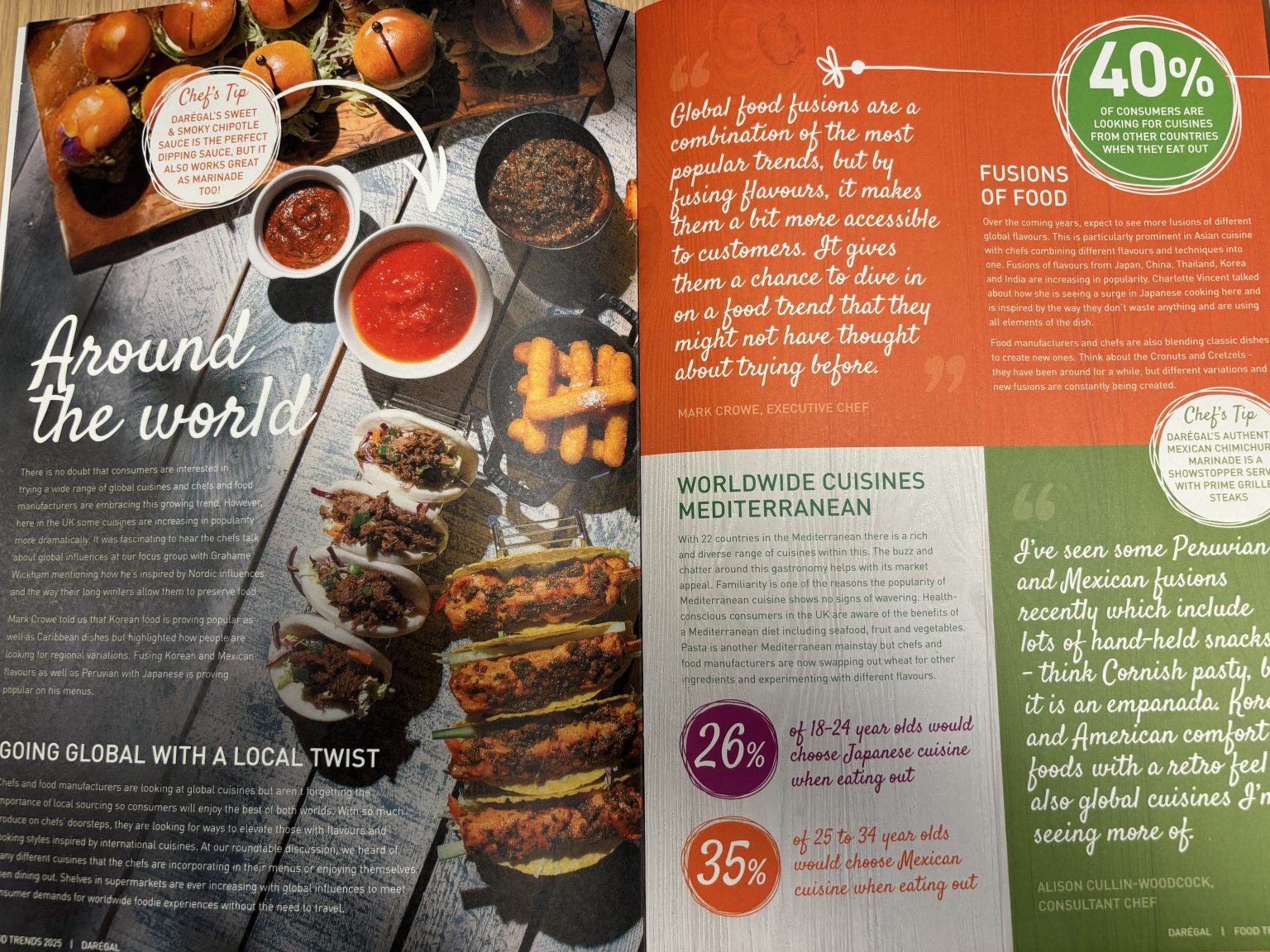 Darégal Gourmet UK unveils food trends report for 2025 and beyond with key insights for chefs and food manufacturers