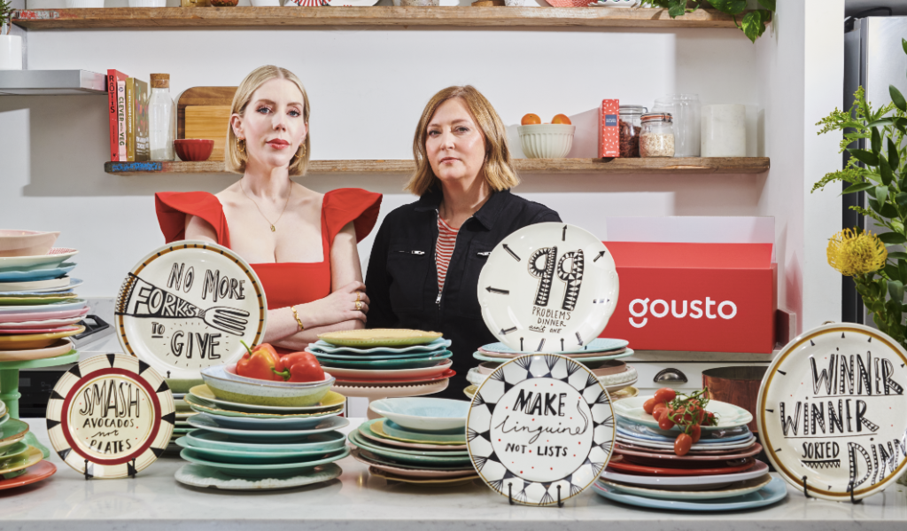 Too much on your plate? Gousto puts the “mealtime mental load” discussion on the table with a statement plate range