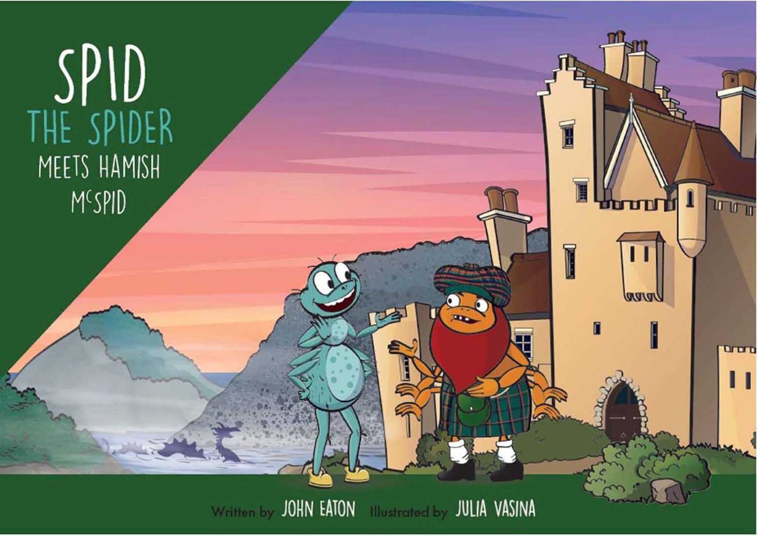 Spid the Spider Meets Hamish McSpid in new Highlands adventure publishing 4th November
