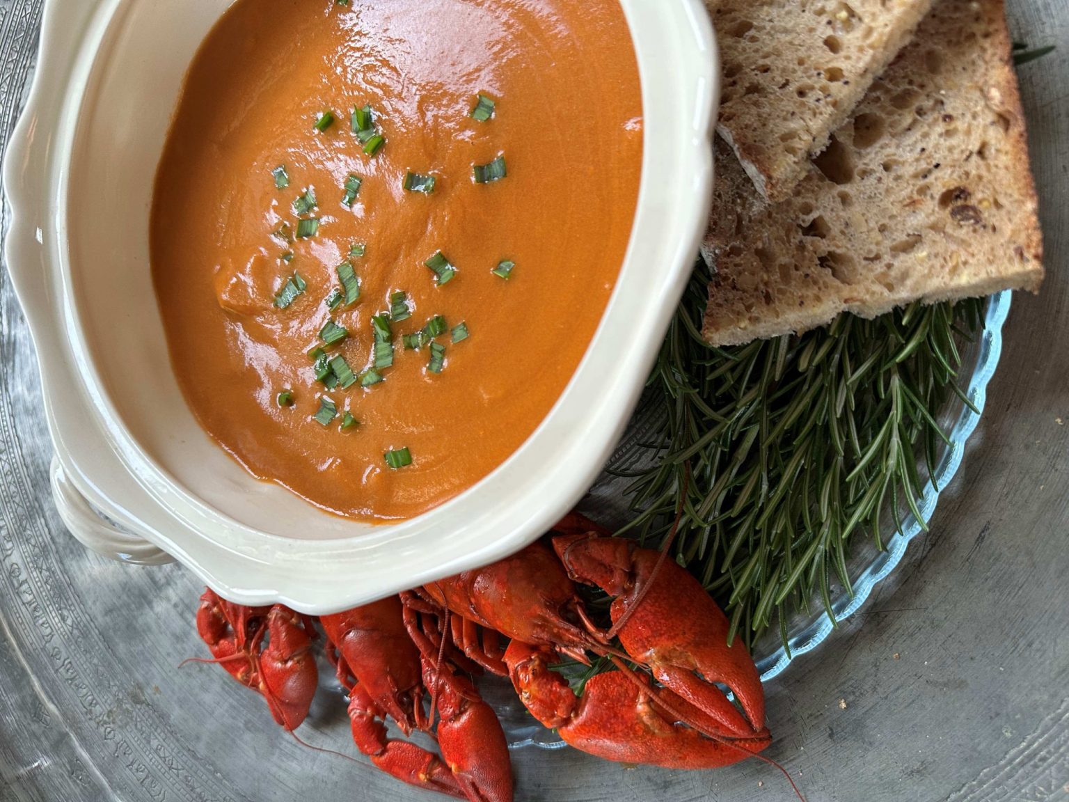 Santa’s claws add a seafood twist to the Christmas table with his potted crayfish recipe