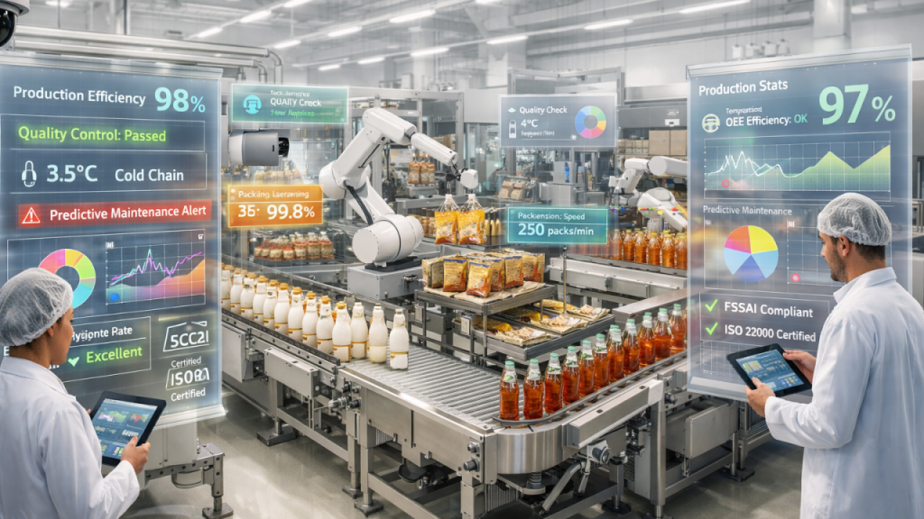 AI-powered chemical safety monitoring in a UK food manufacturing facility