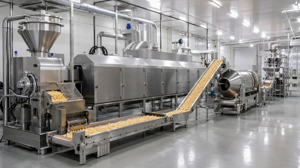 How UK Food Manufacturers Are Using AI in 2026 AI technology being used to monitor a UK food manufacturing production line