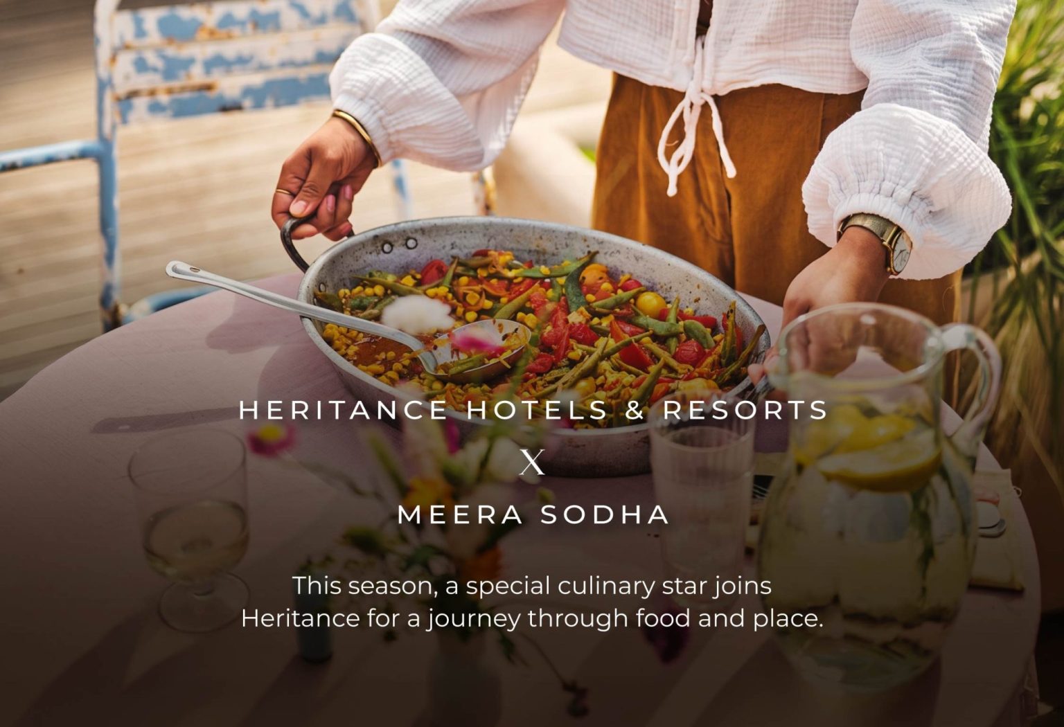 Meera Sodha during her culinary journey in Sri Lanka (only if the photograph genuinely depicts her there)